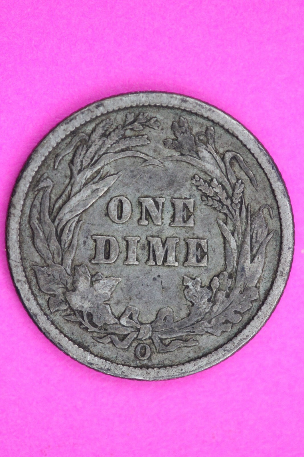 1898 O Barber Liberty Dime Scarce Semi Key Date Silver Coin Free Shipping 0072
