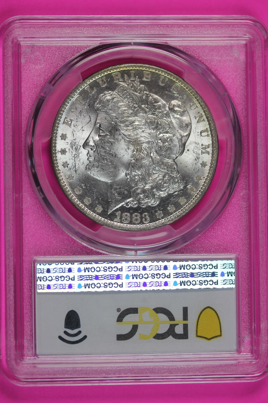 Toned 1883 O MS 61 Morgan Liberty Silver Dollar PCGS Certified Graded Slab  975