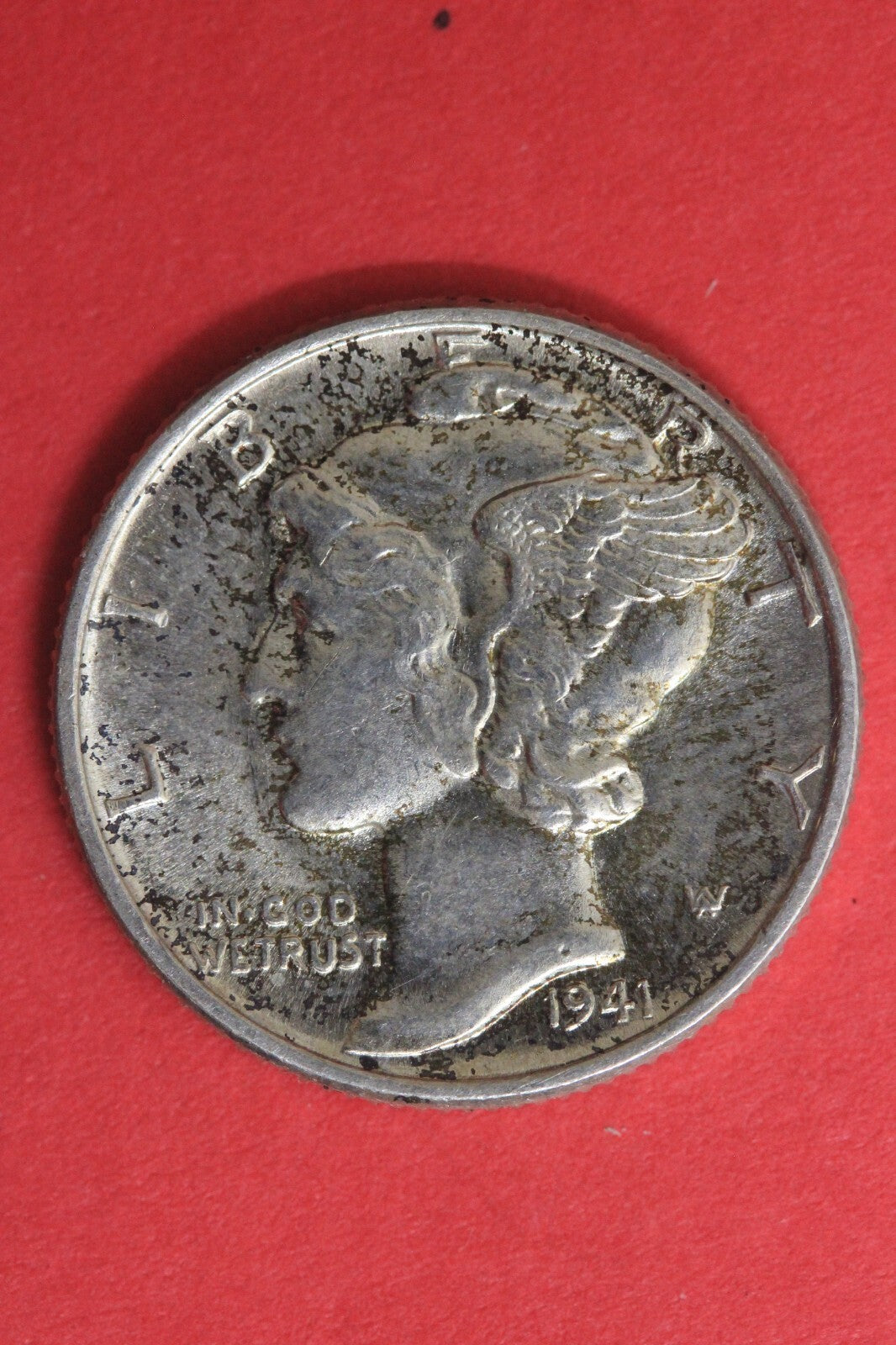 1941 P Silver Mercury Dime Exact Coin Shown Fast Flat Rate Shipping OCE 94