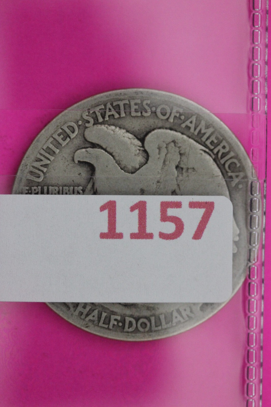 1921 S Walking Liberty Silver Half Dollar Guaranteed Authentic Genuine Coin 1157