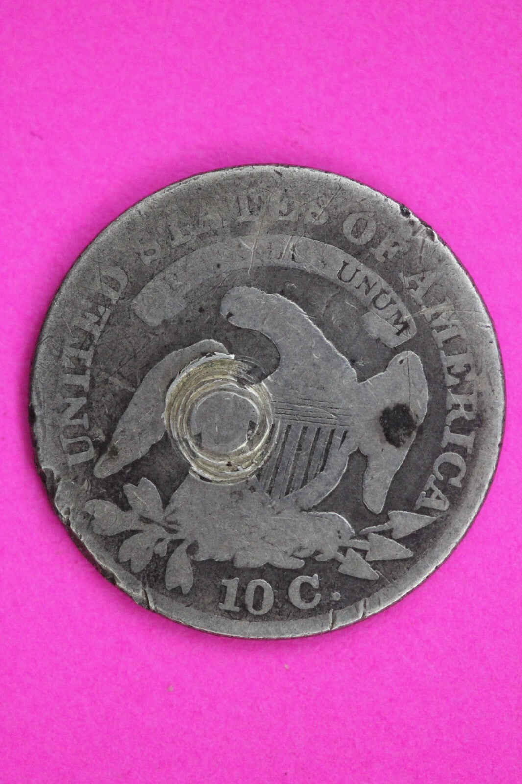 1831 Bust Capped Dime Lady Liberty Silver Coin Guaranteed Authentic Genuine 1532