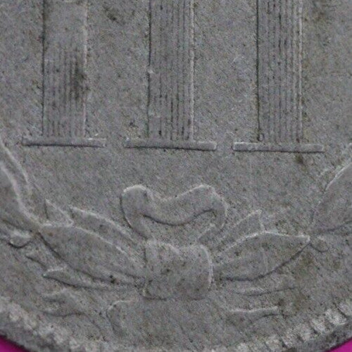 1870 Three 3 Cent Nickel Scarce Semi Key Date Type Coin Philadelphia Mint 65