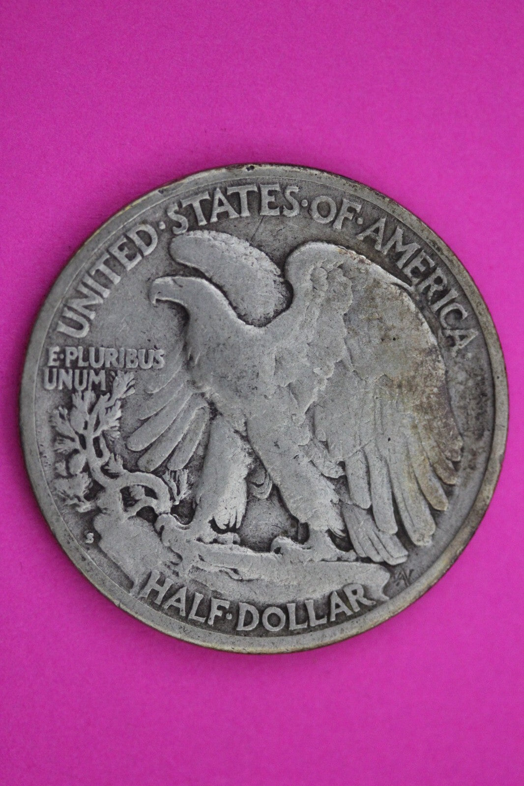 1929 S Walking Liberty Silver Half Dollar Walker Guaranteed Authentic Coin 0270N