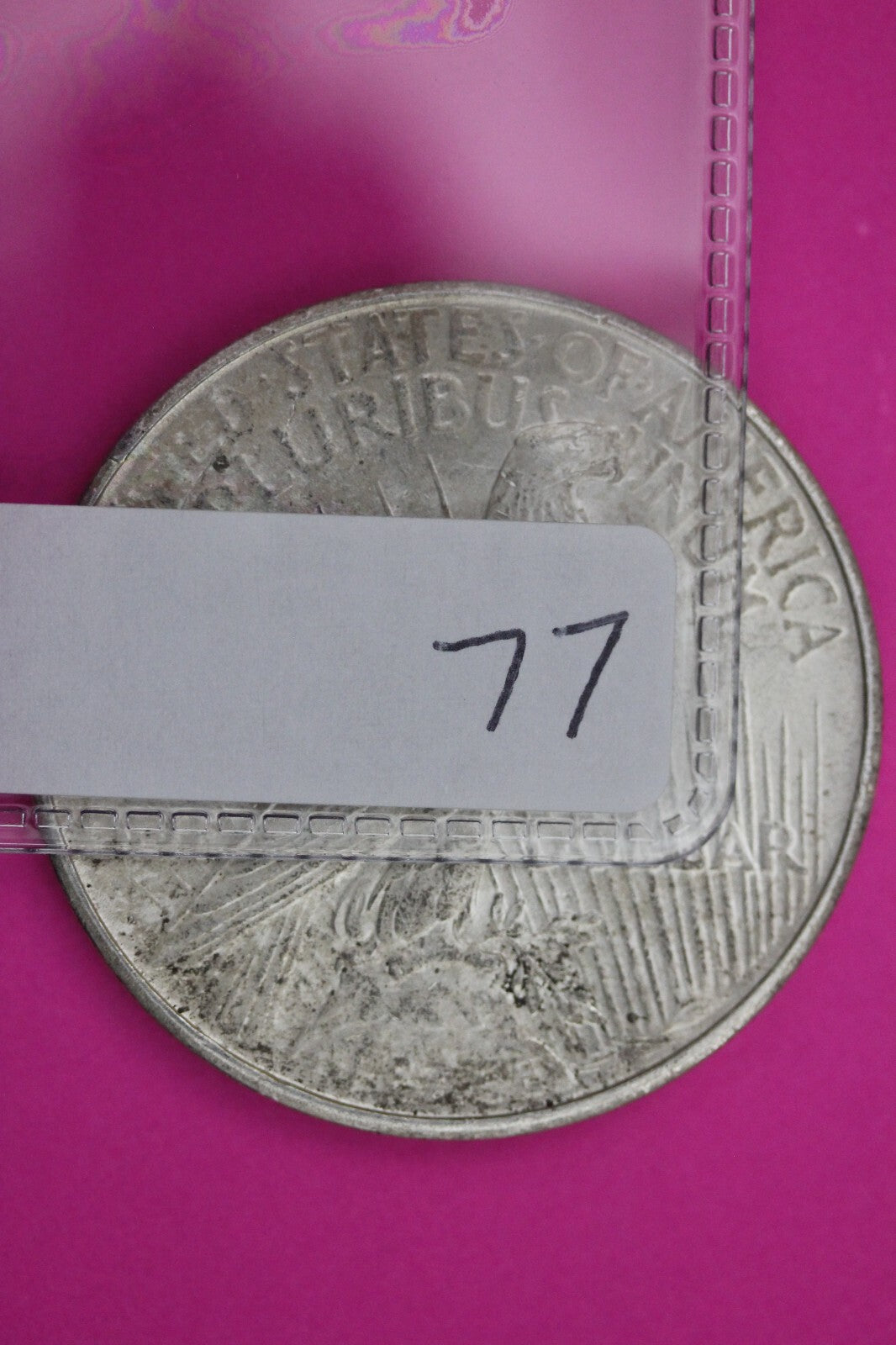 High Grade 1923 D Liberty Peace Silver Dollar Denver Mint Rare Semi Key Date 77