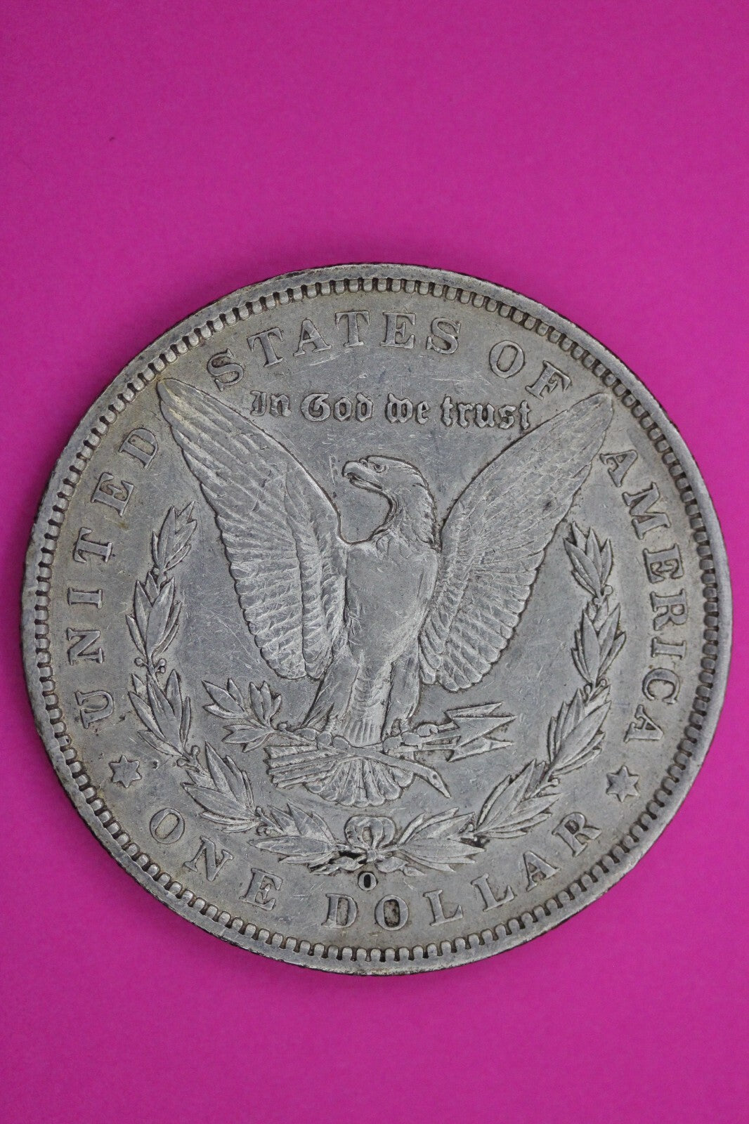 Toned 1891 O Morgan Liberty Silver Dollar New Orleans Scarce Semi Key Coin 13