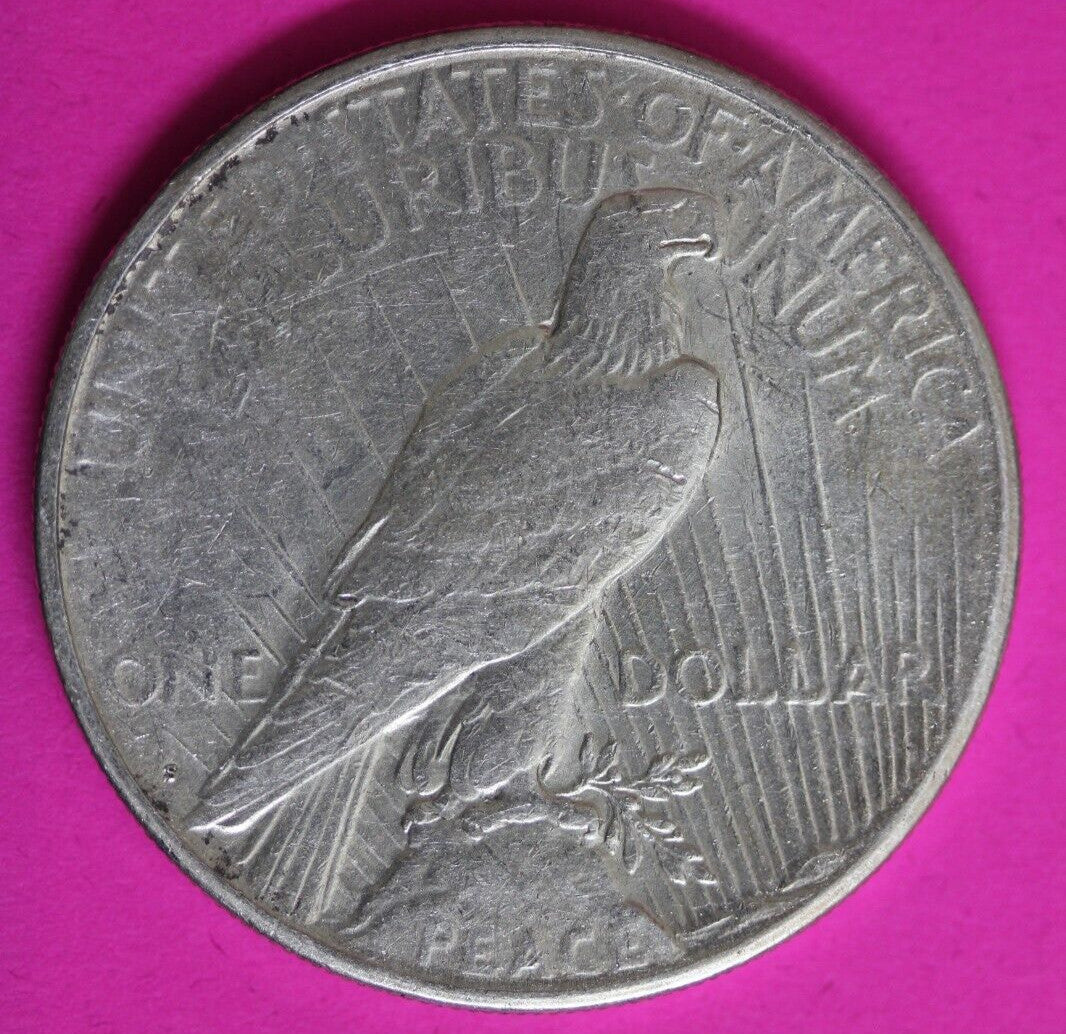 High Grade 1922 S Liberty Peace Silver Dollar San Francisco Mint Nice Luster 142