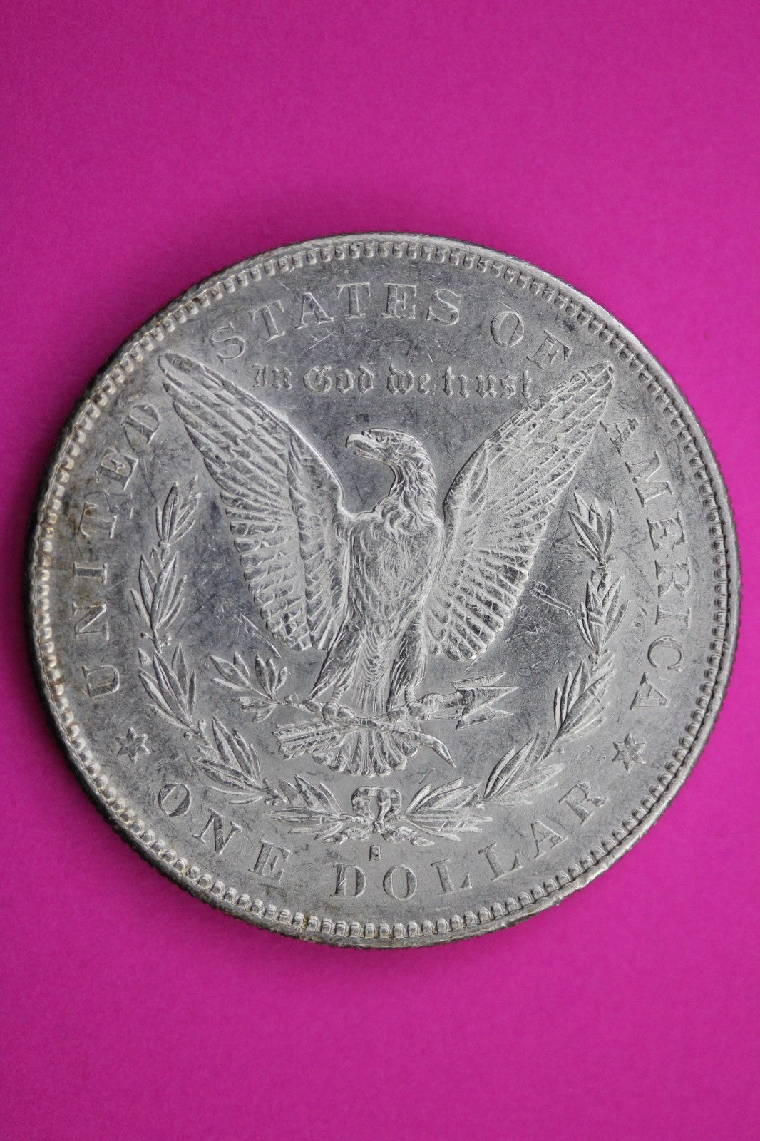 High Grade 1878 S Morgan Liberty Silver Dollar Guaranteed Authentic Coin 1649