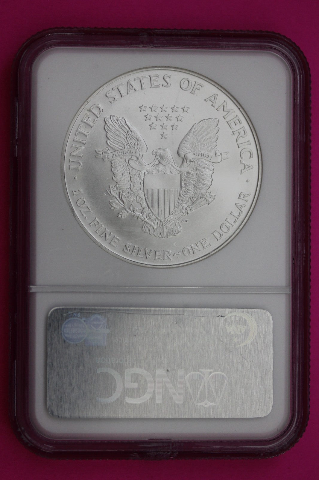 1994 MS 69 Silver Eagle 1 OZ .999 Silver NGC Certified Graded Authentic 228