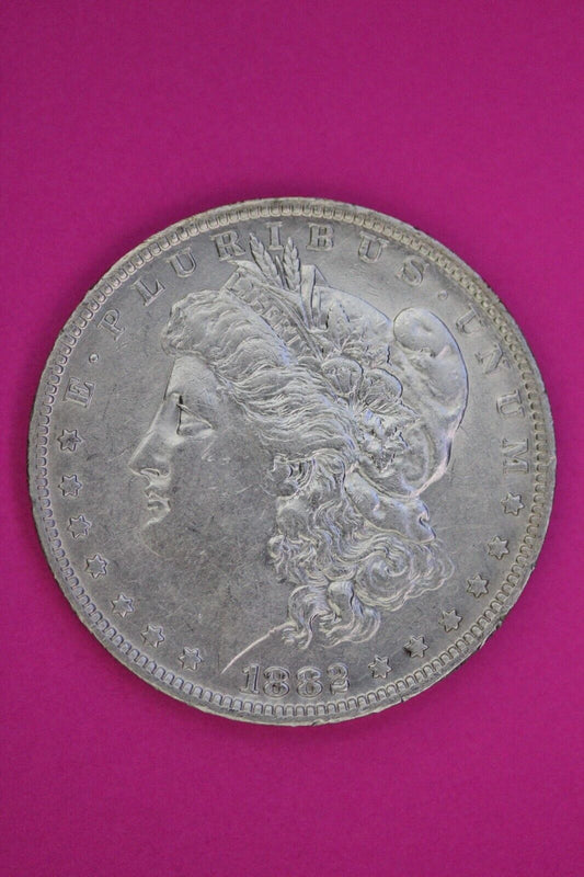 High Grade 1882 Strong O/S Morgan Liberty Silver Dollar Scarce New Orleans 178