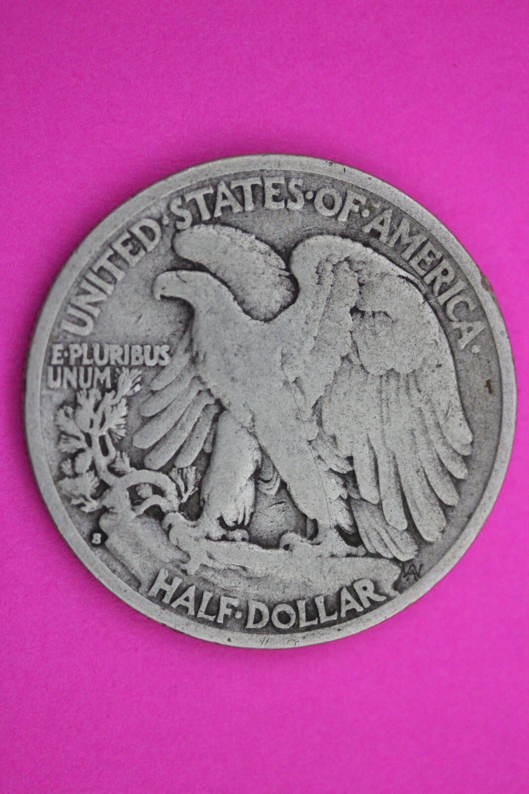 1929 S Walking Liberty Half Dollar Scarce Semi Key Date Silver Walker Coin 0012