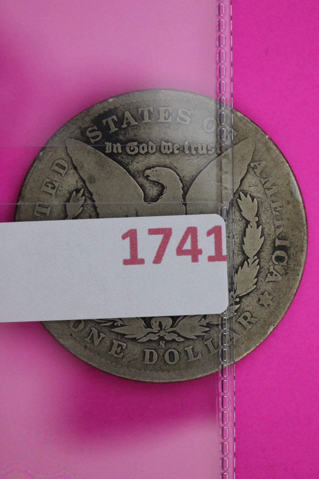 1892 S Morgan Lady Liberty Silver Dollar Guaranteed Authentic & Genuine 1741