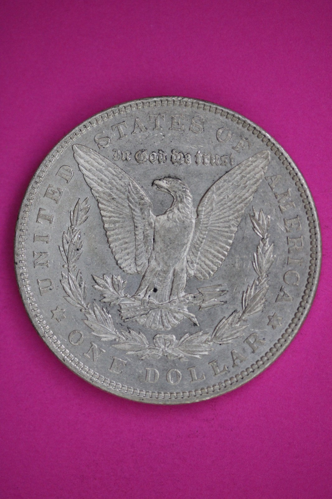 1902 P Morgan Lady Liberty Silver Dollar Guaranteed Authentic & Genuine 2724