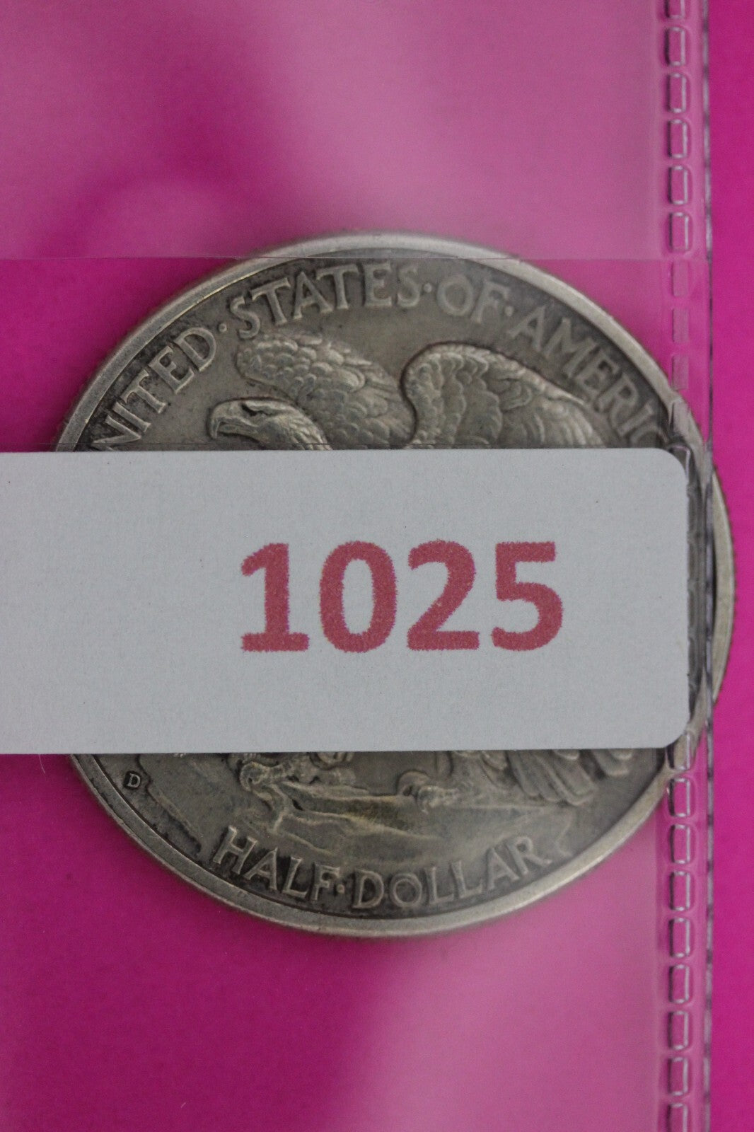 High Grade 1941 D Walking Liberty Silver Half Dollar Guaranteed Authentic 1025