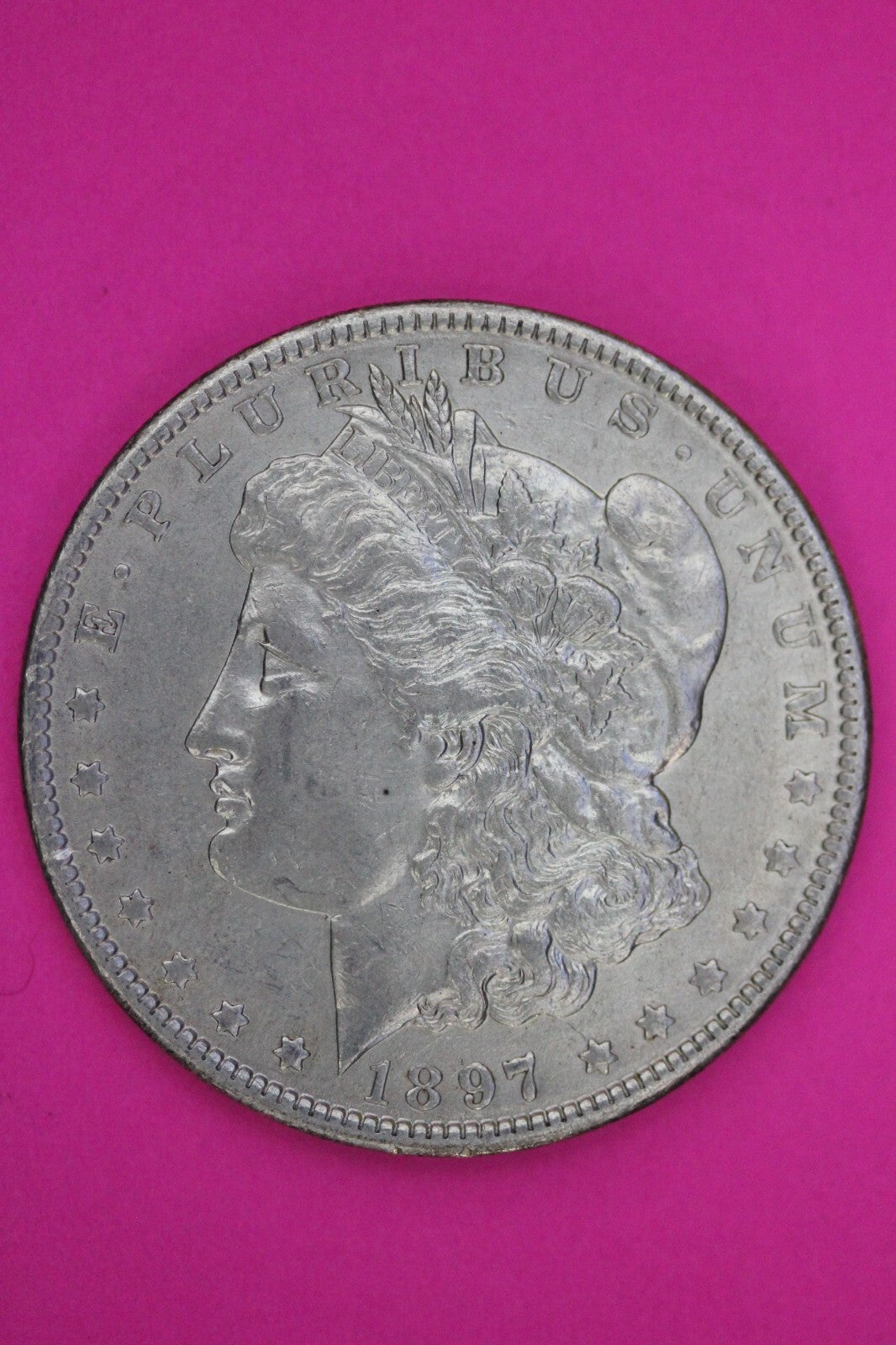 High Grade 1897 O Morgan Liberty Silver Dollar New Orleans Minted Rare Coin 52