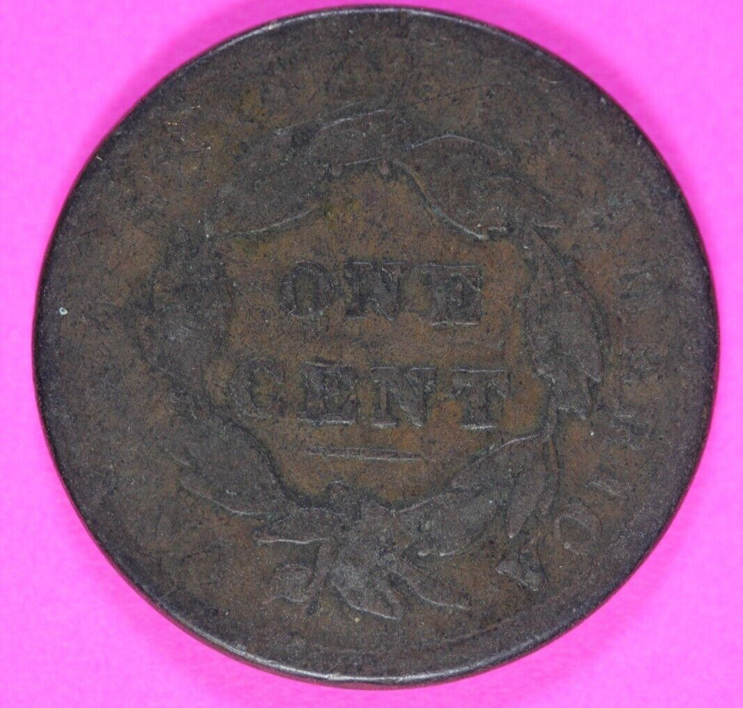 Store Counter Stamped Large Cent No Date Exact Coin Pictured Nice Reverse 12