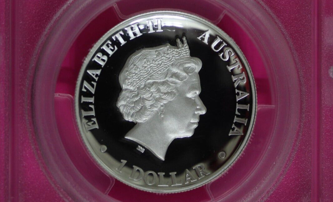 2015 P PR 69 High Relief Australia Eagle John Mercanti Signature $1 PCGS 6059