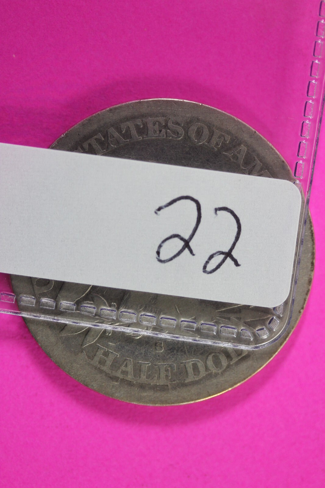 1842 P Seated Liberty Half Dollar Silver Re-Punched Date Rare Semi Key Date 16