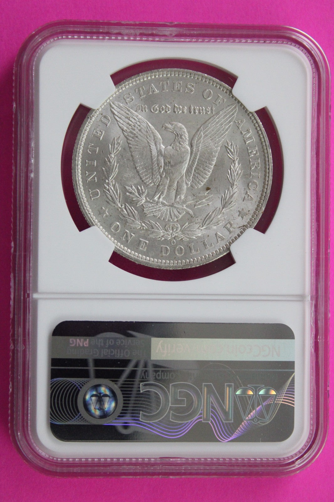 1904 O MS 64 Liberty Morgan Silver Dollar NGC Certified Graded Authentic 866