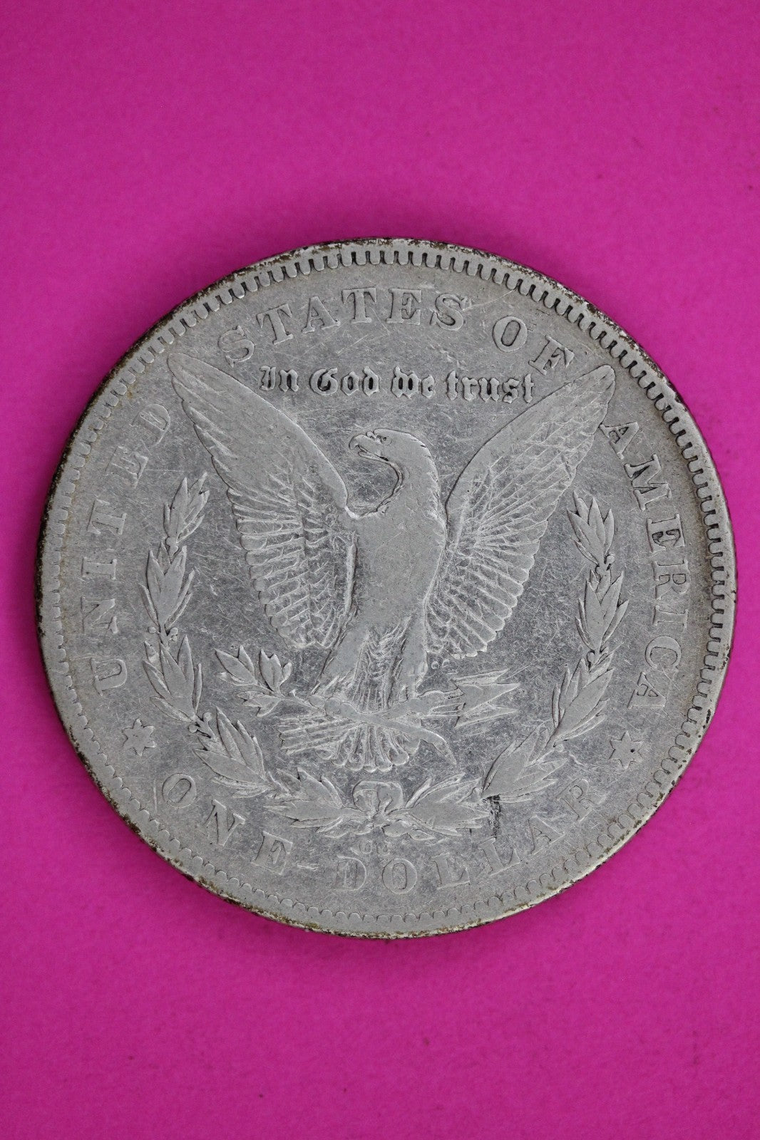 1878 CC Morgan Lady Liberty Silver Dollar Guaranteed Authentic & Genuine 1754