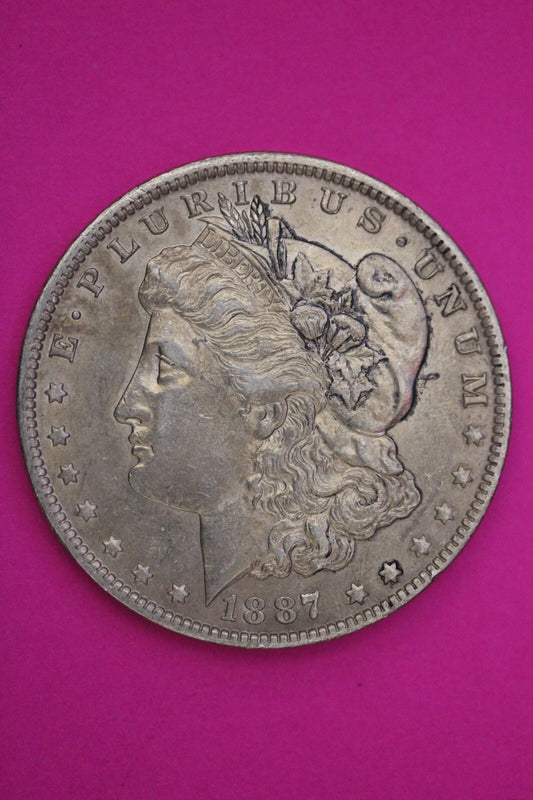 1887 O Morgan Silver Dollar Liberty Scarce Key Date Coin New Orleans Mint 333