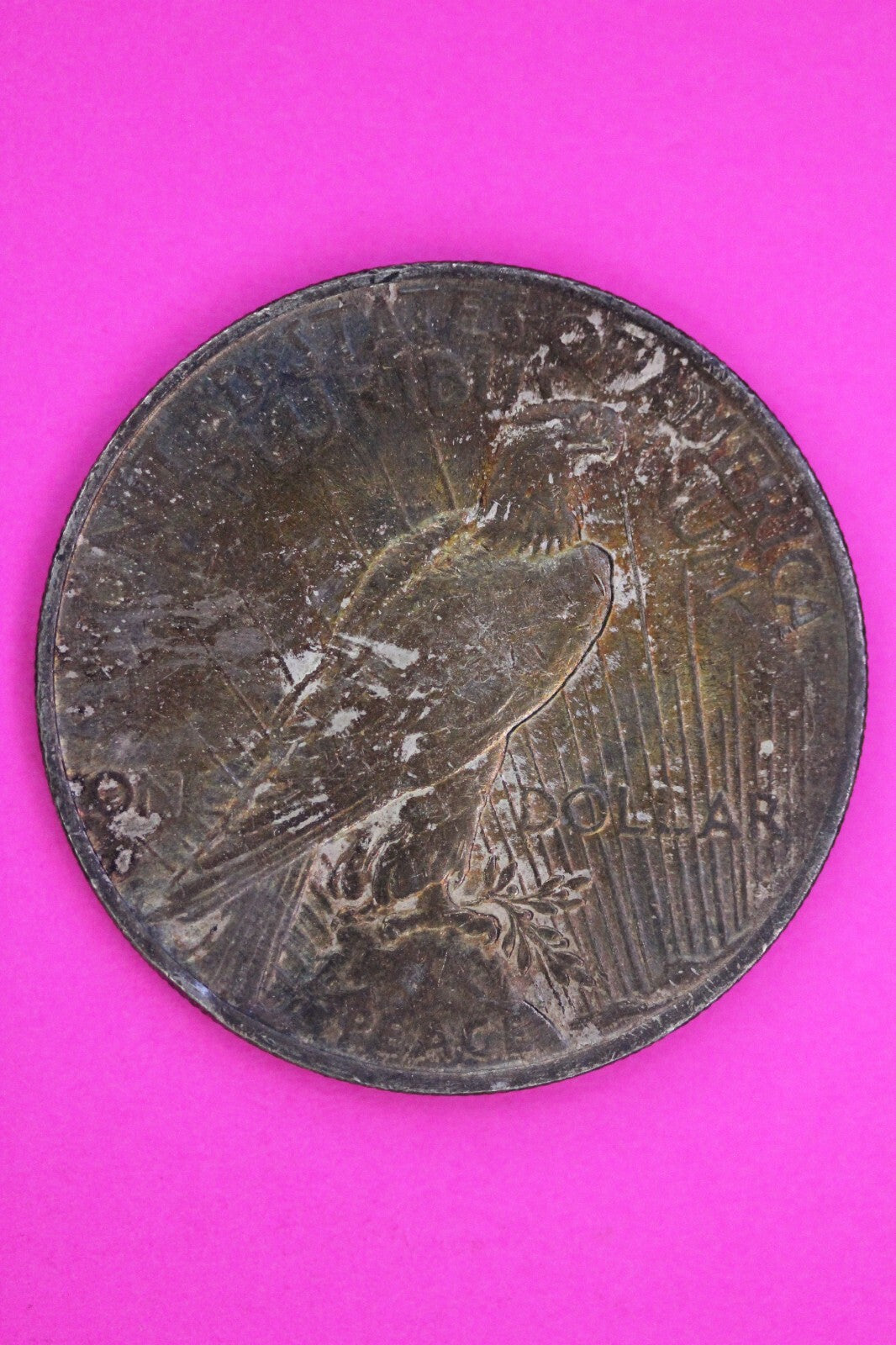 Toned High Grade 1922 P Liberty Peace Silver Dollar Philadelphia Mint Coin 238