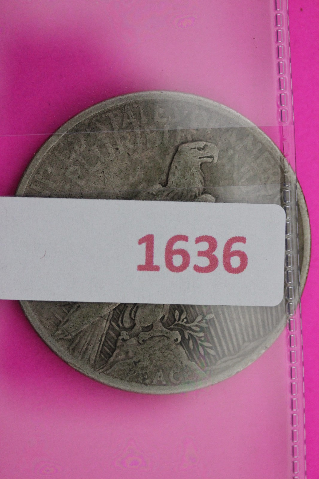 1921 P Peace Liberty Silver Dollar Guaranteed Authentic & Genuine Coin 1636