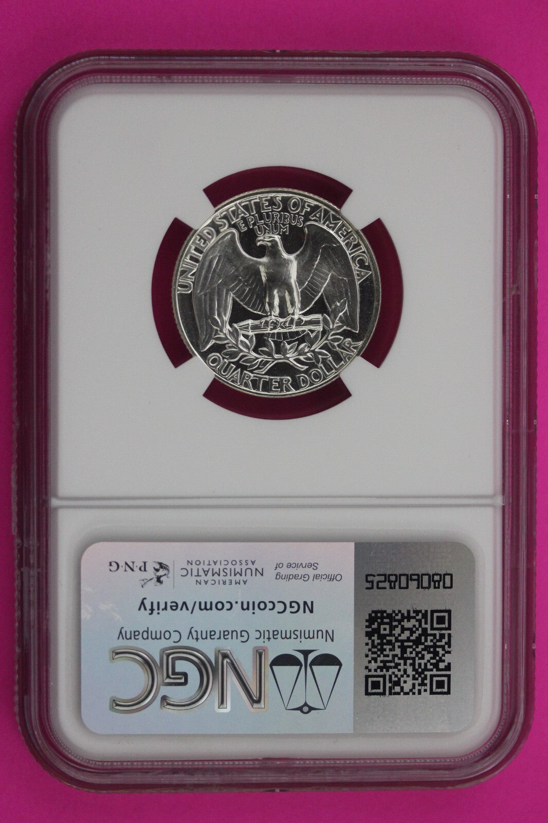 1959 PF 67 Proof Washington Silver Quarter NGC Certified Graded Authentic 249