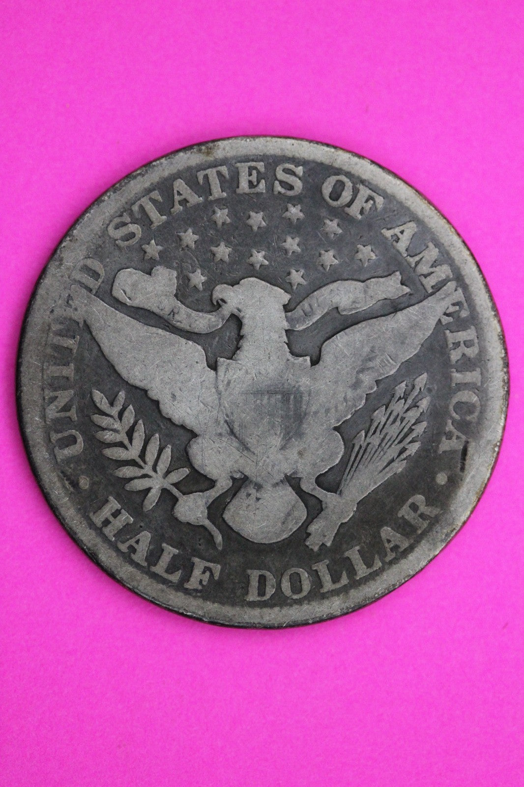 1896 P Barber Liberty Silver Half Dollar Guaranteed Authentic Genuine Coin 2275