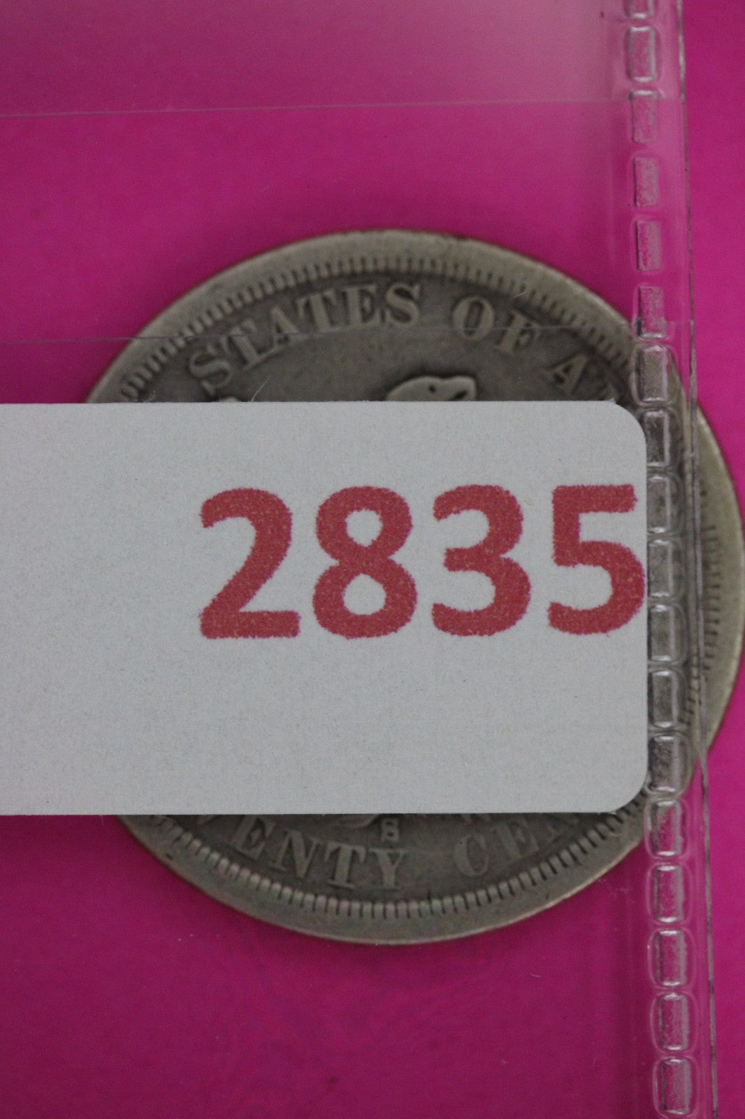 1875 S 20 Twenty Cent Silver Coin Guaranteed Authentic & Genuine USA Seller 2835
