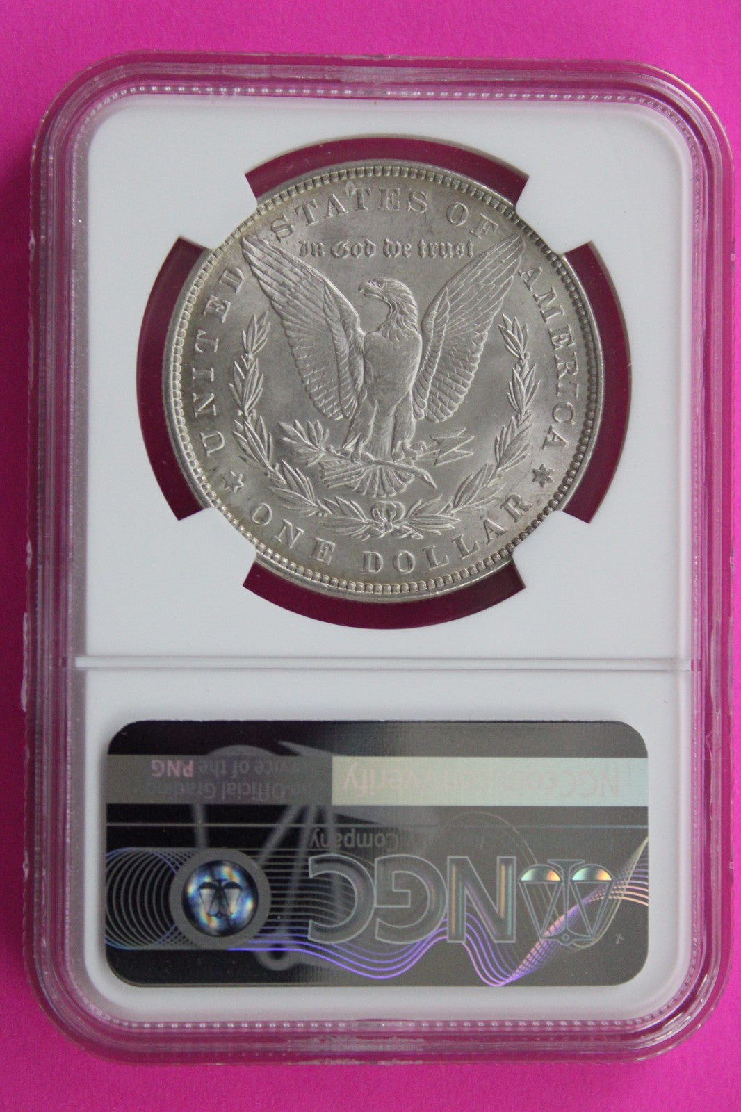 1887 P MS 64 Liberty Morgan Silver Dollar NGC Certified Graded Authentic 809