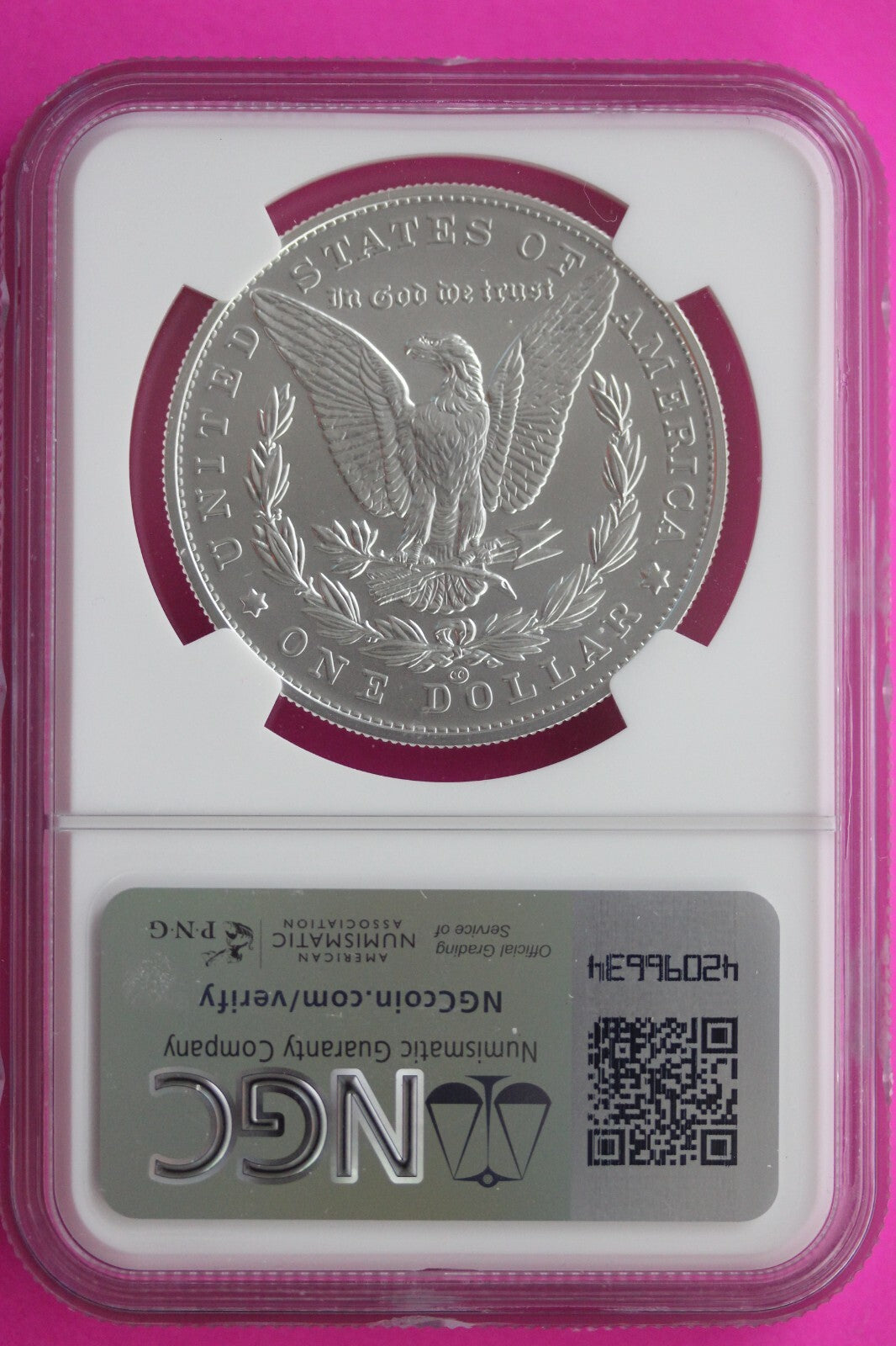 Rare 2021 CC MS 70 Carson City Privy Mark Morgan Silver Dollar NGC Certified 872