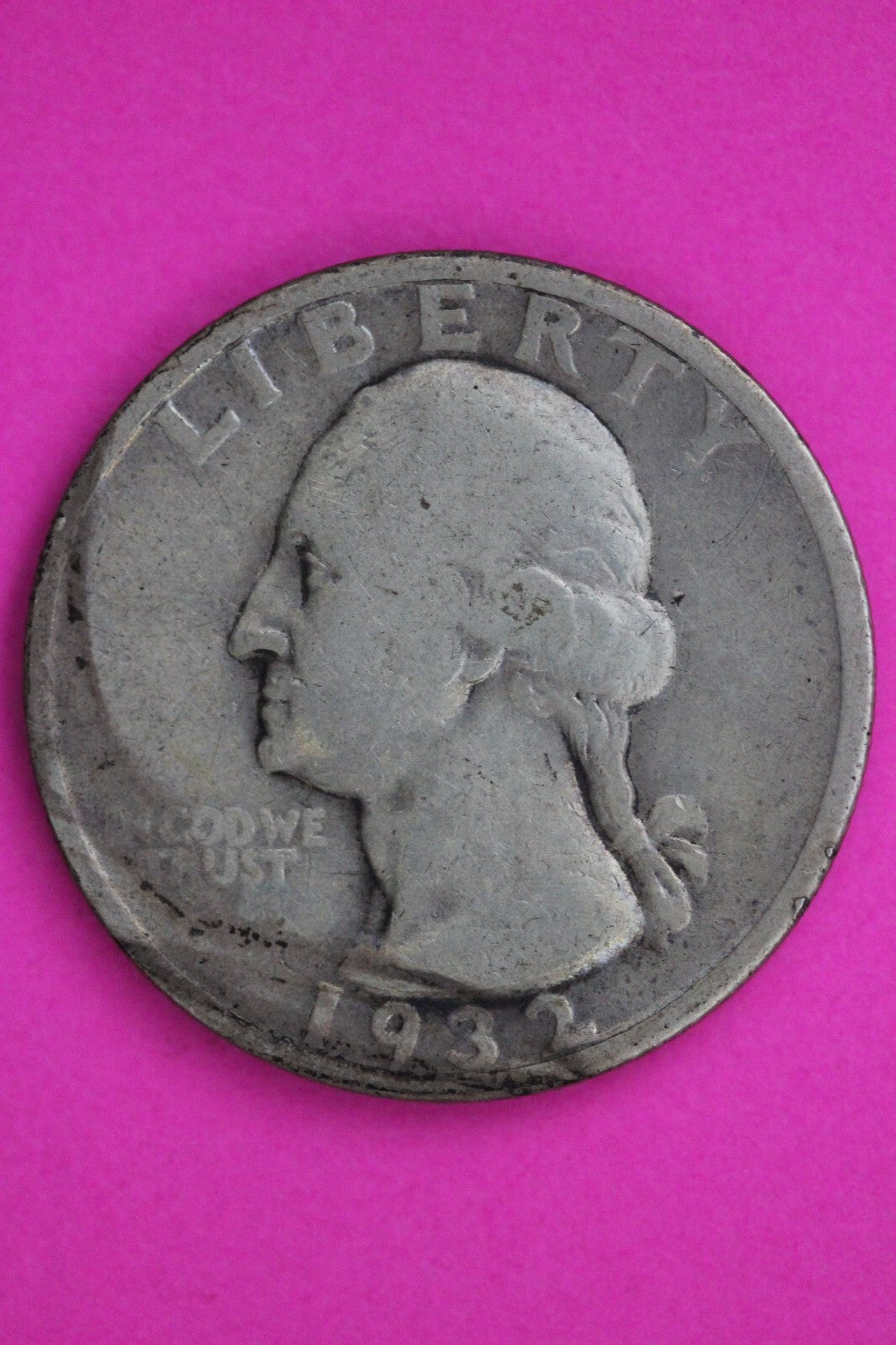 1932 S George Washington Silver Quarter Semi Key Date Coin Guaranteed Real 0628N