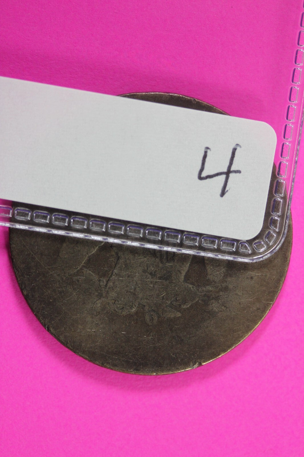 No Date Seated Liberty Half Dollar Silver Exact Coin In Pics Low grade Filler 04