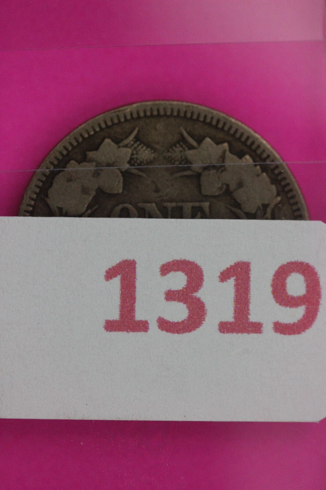 1857 Die of 1856 Flying Eagle Cent Penny Guaranteed Authentic Free Shipping 1319