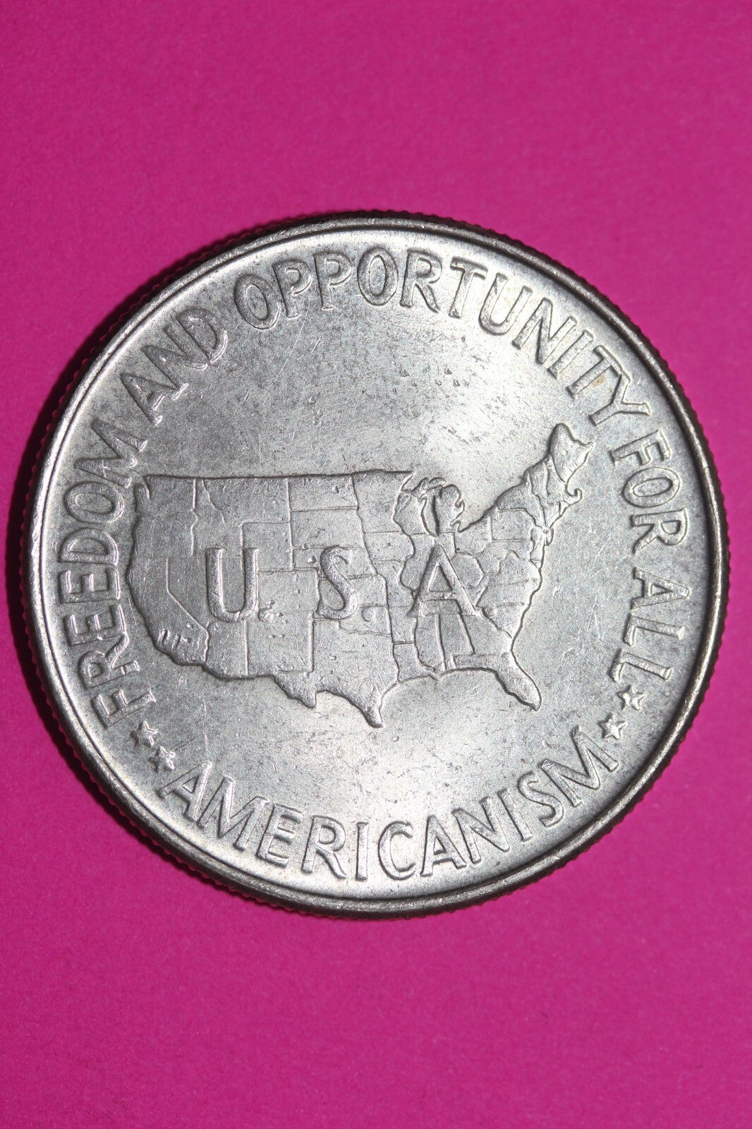 High Grade 1952 Booker Washington Carver Commemorative Silver Half Dollar 1043