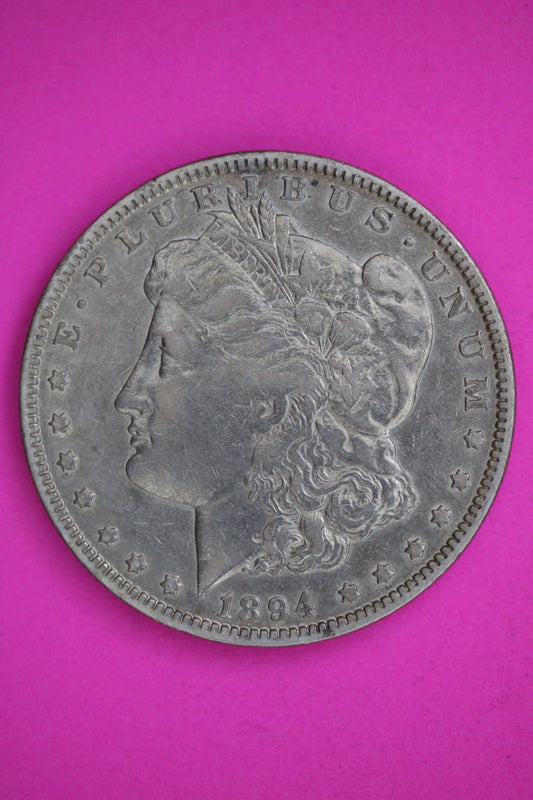 1894 O Morgan Lady Liberty Silver Dollar Guaranteed Authentic & Genuine 2704