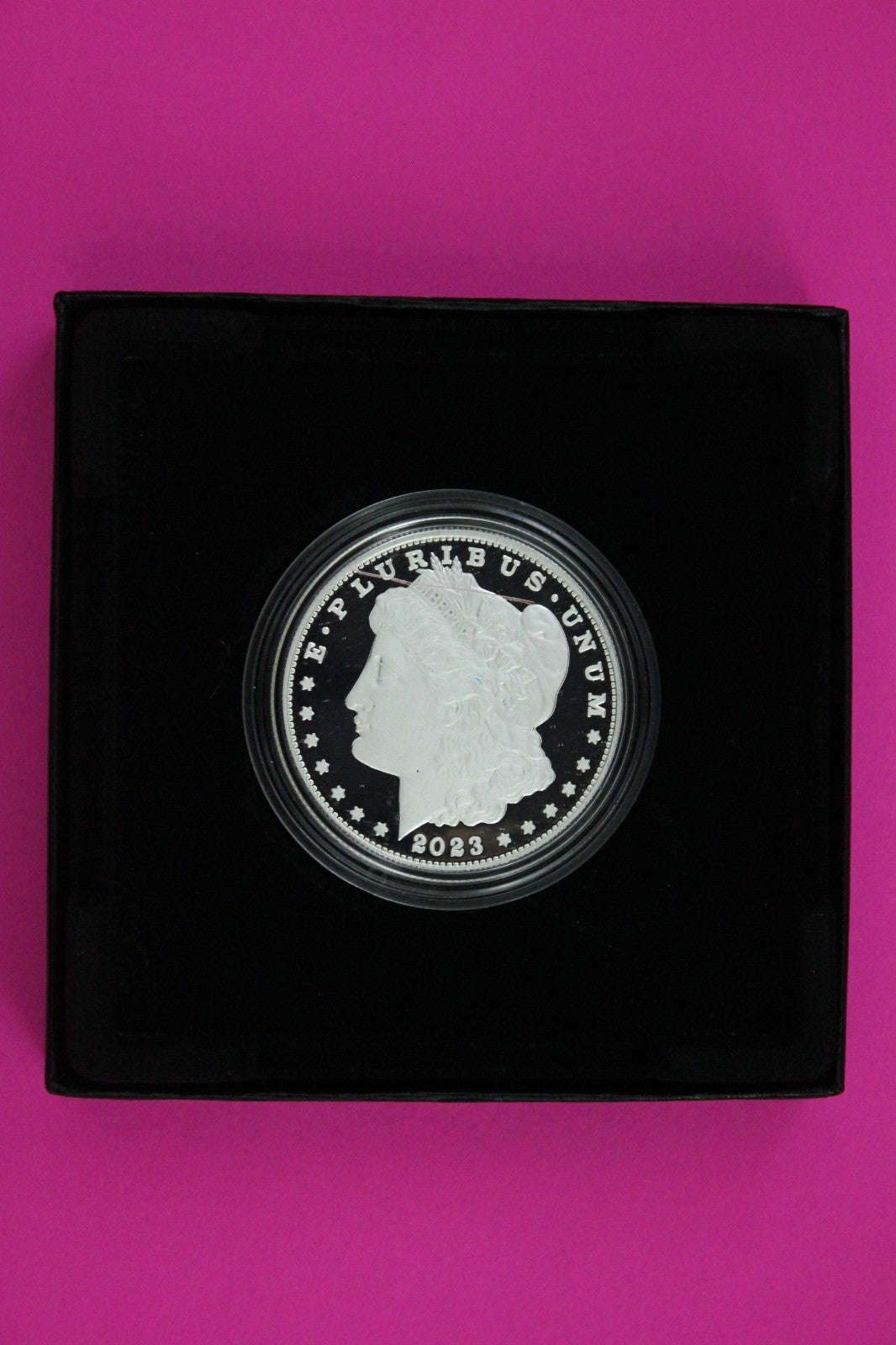 Gem Deep Cameo Proof 2023 S Morgan Silver Dollar .999 Mint Box COA 6058