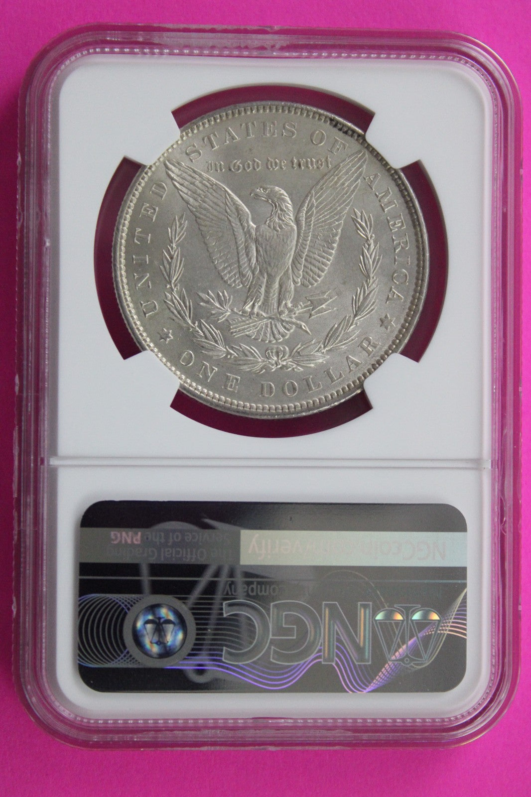 1888 P MS 63 Liberty Morgan Silver Dollar NGC Certified Graded Authentic 822