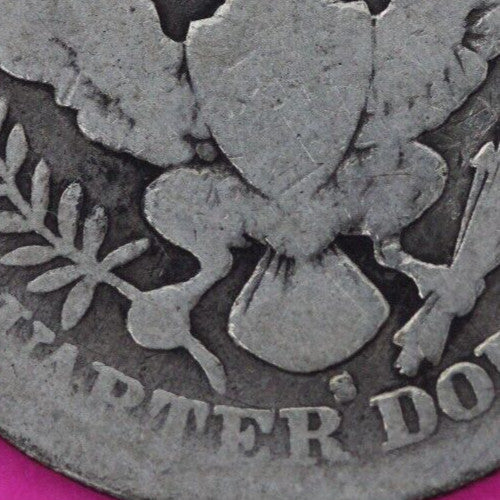 1905 S Barber Liberty Silver Quarter Scarce Semi Key Date San Francisco Mint 79