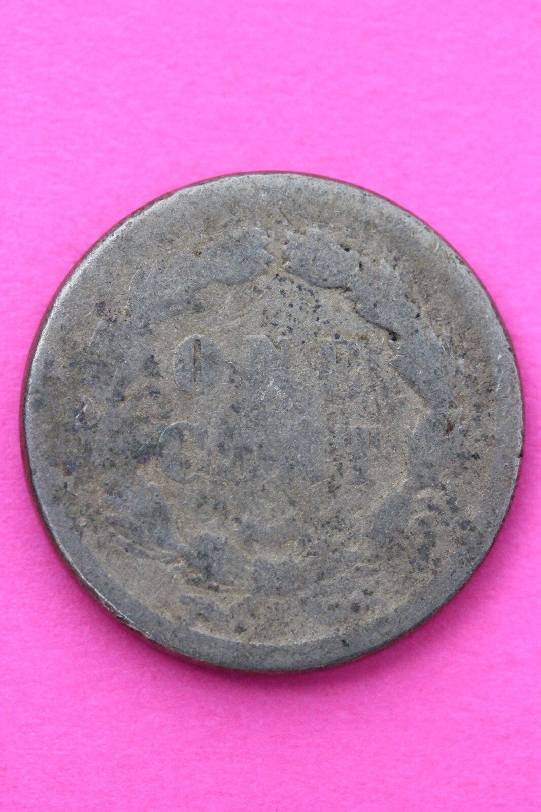 1859 Copper Nickel Indian Head Cent Penny Exact Early Type Coin Pictured 78