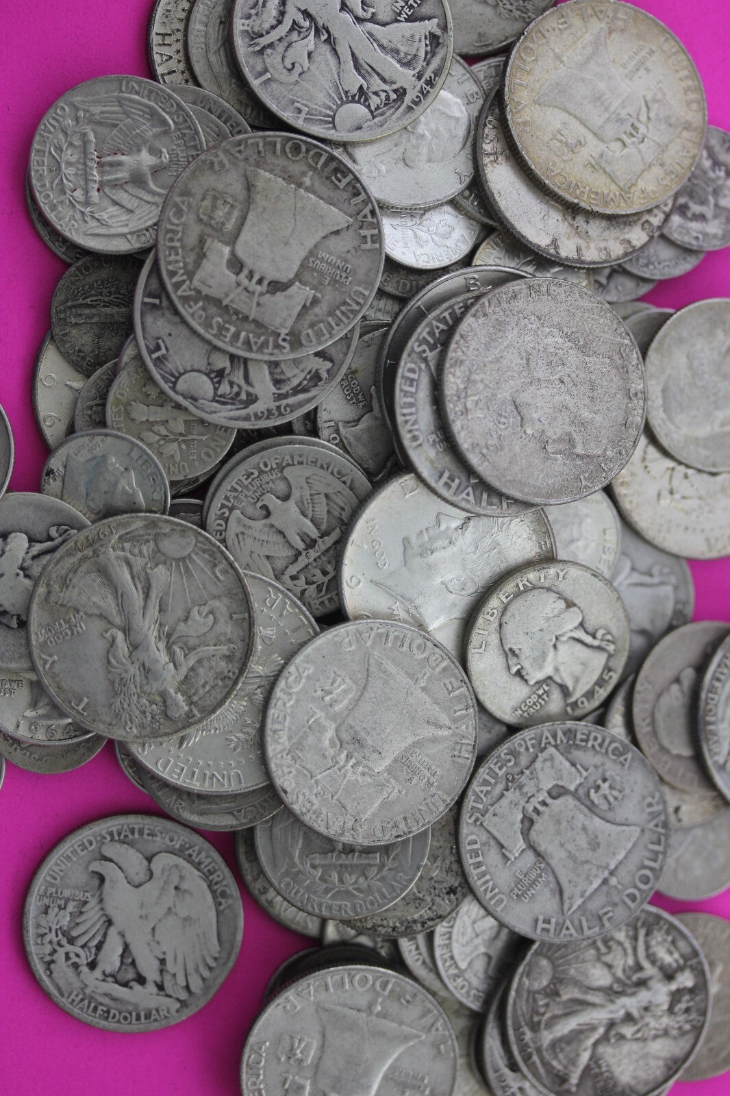 American 90% Silver 6 Standard Ounces Coin Weight With One Peace Dollar Junk