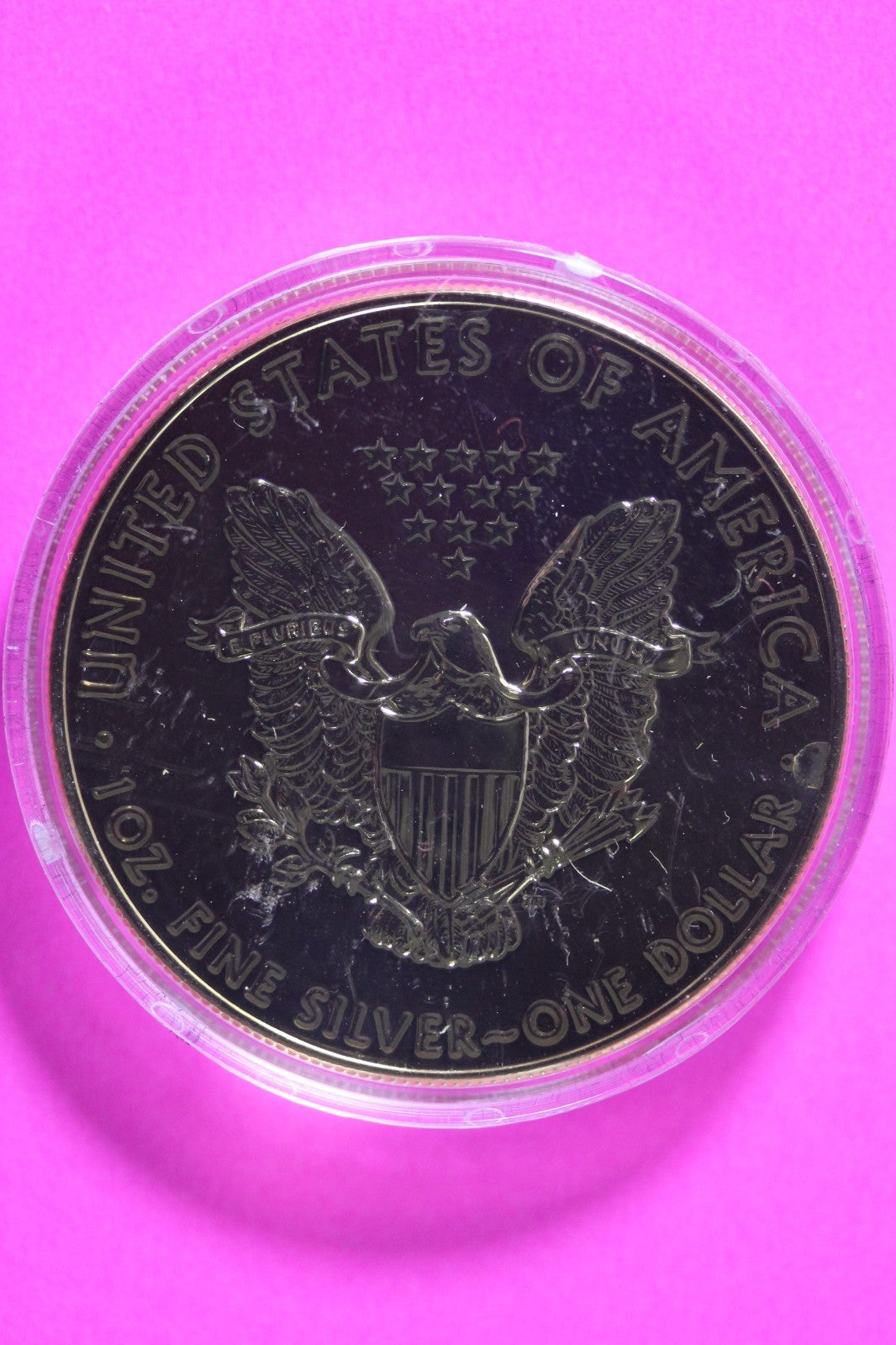 2016 Star Trek Mr Spock Silver Eagle Coin 1 OZ .999 Fine Capsule C188