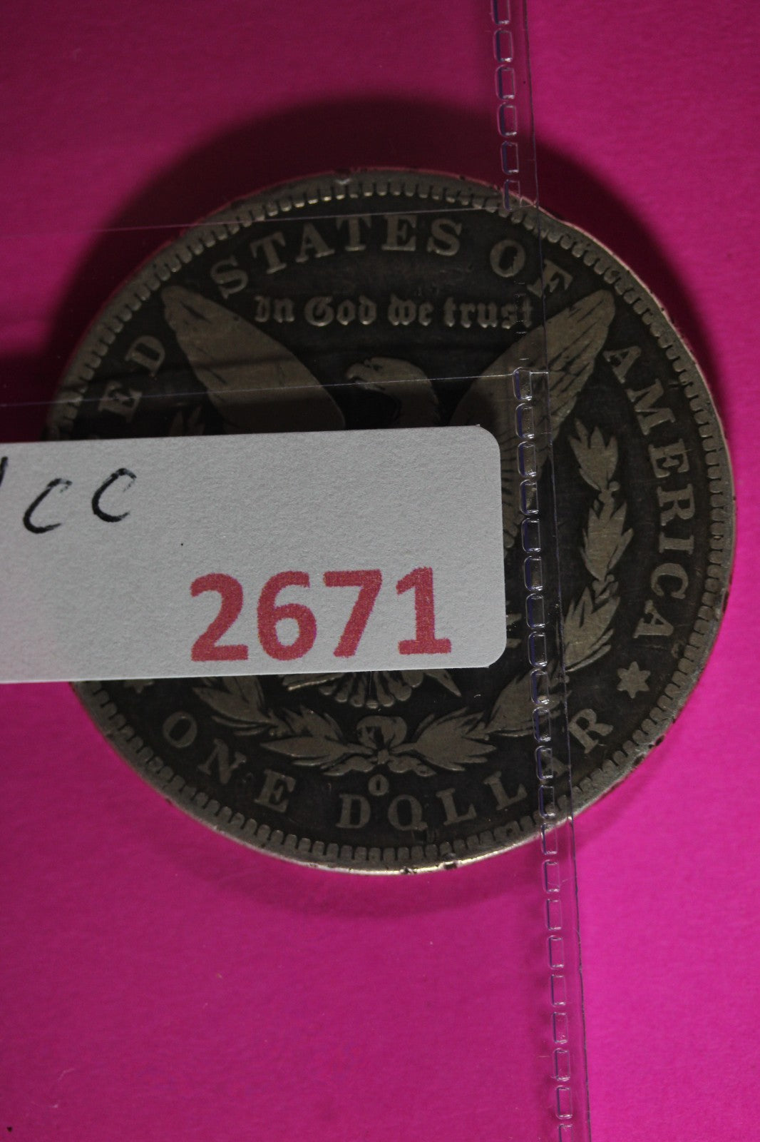 1900 O/CC Morgan Lady Liberty Silver Dollar Guaranteed Authentic & Genuine 2671