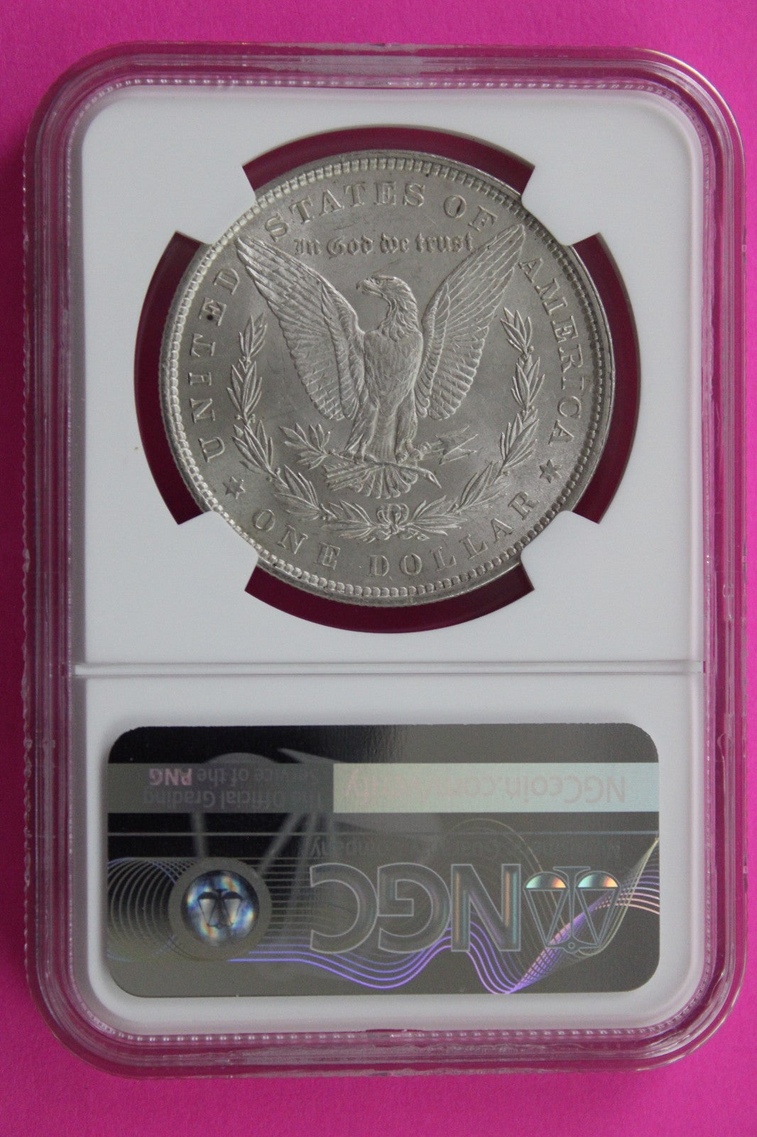 1879 P MS 63 Liberty Morgan Silver Dollar NGC Certified Graded Authentic 757