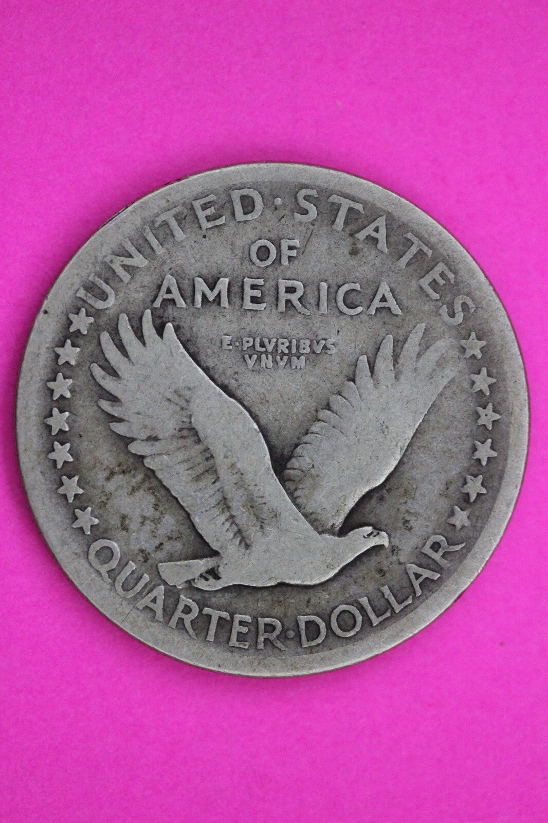 1917 P Type 1 Standing Liberty Silver Quarter Guaranteed Authentic Genuine 1219