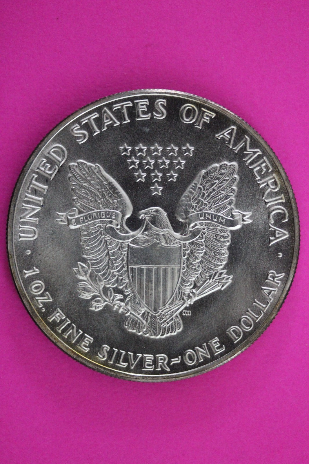 Colorized 1987 American Silver Eagle 1 Ounce .999 Fine Exact Coin Shown N0493