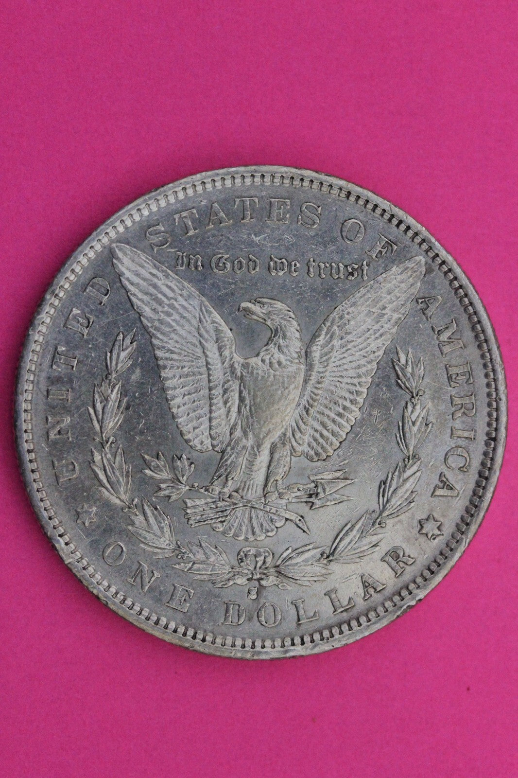 High Grade 1890 S Morgan Lady Liberty Rare Date Silver Dollar Authentic 0286N