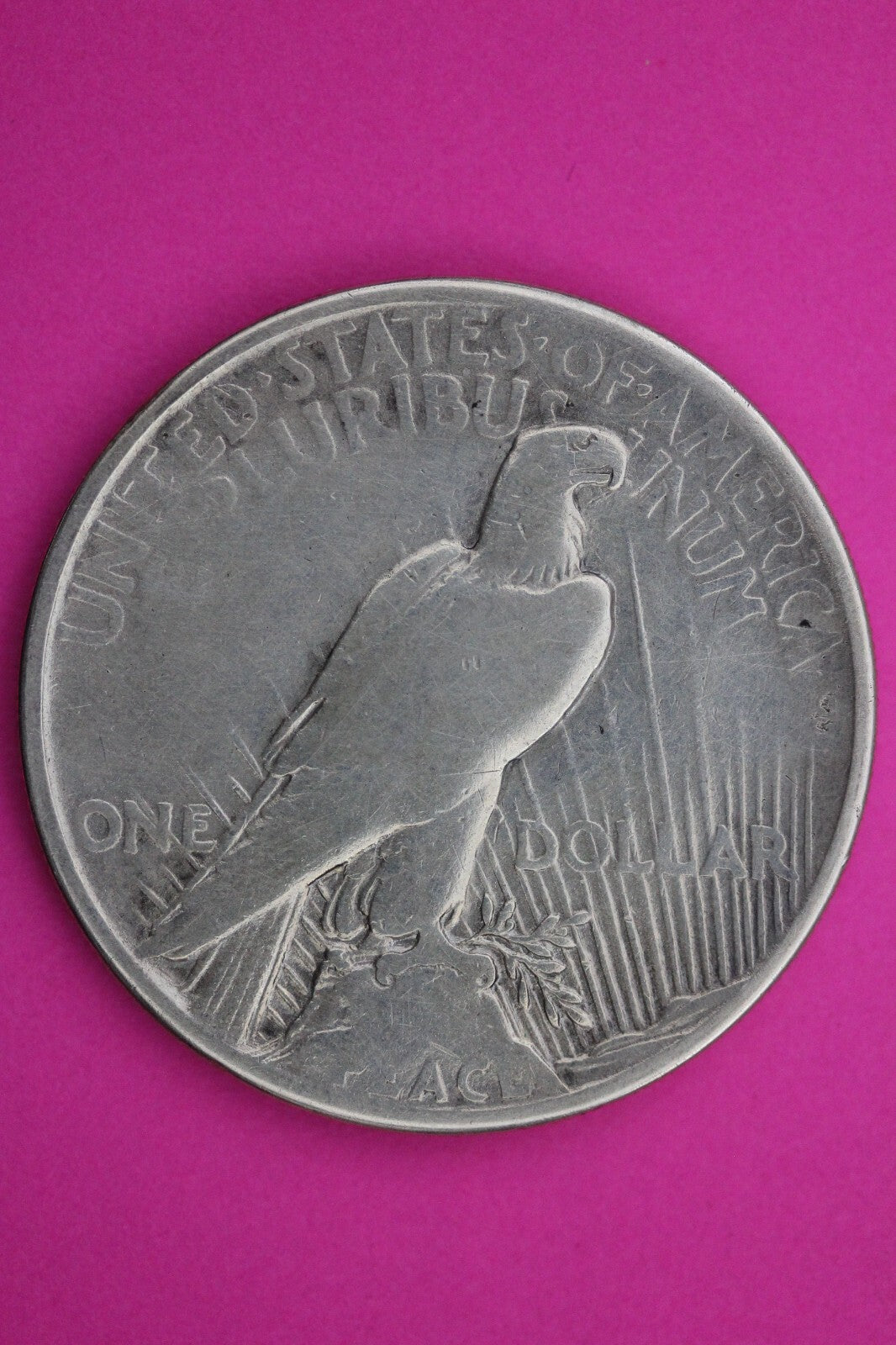1921 P Liberty Peace Silver Dollar Rare Key Date Coin Guaranteed Authentic N0405