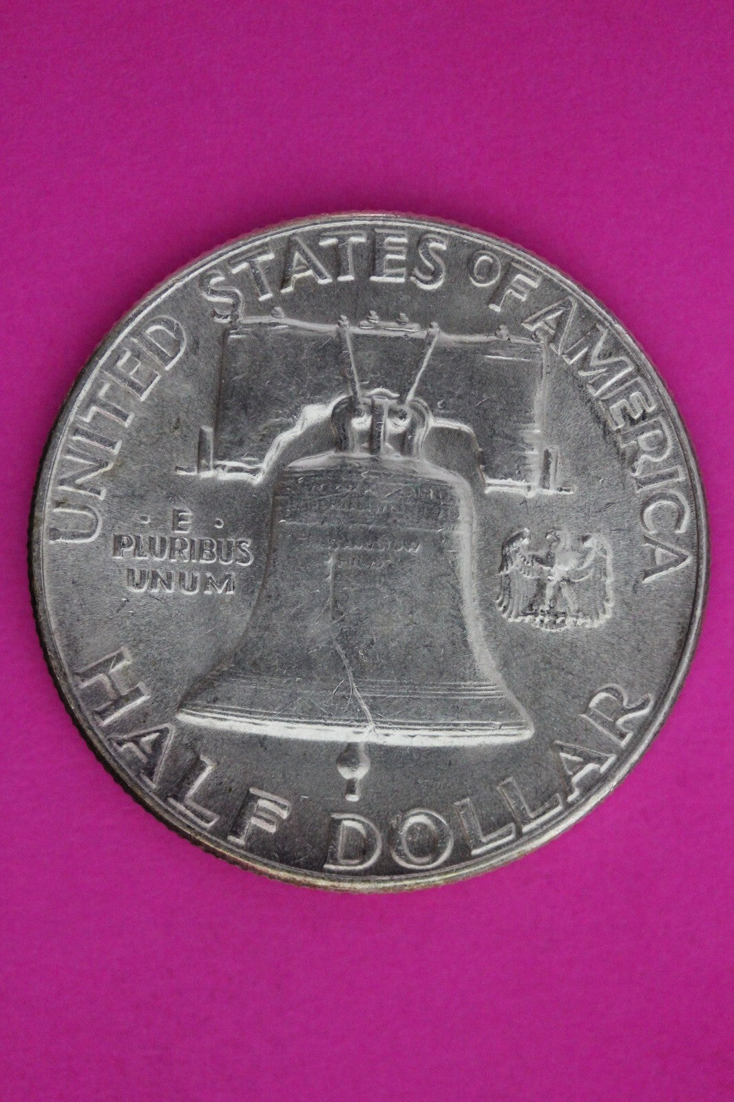 1950 P Ben Franklin Silver Half Dollar FBL Exact Coin Shown Authentic N475