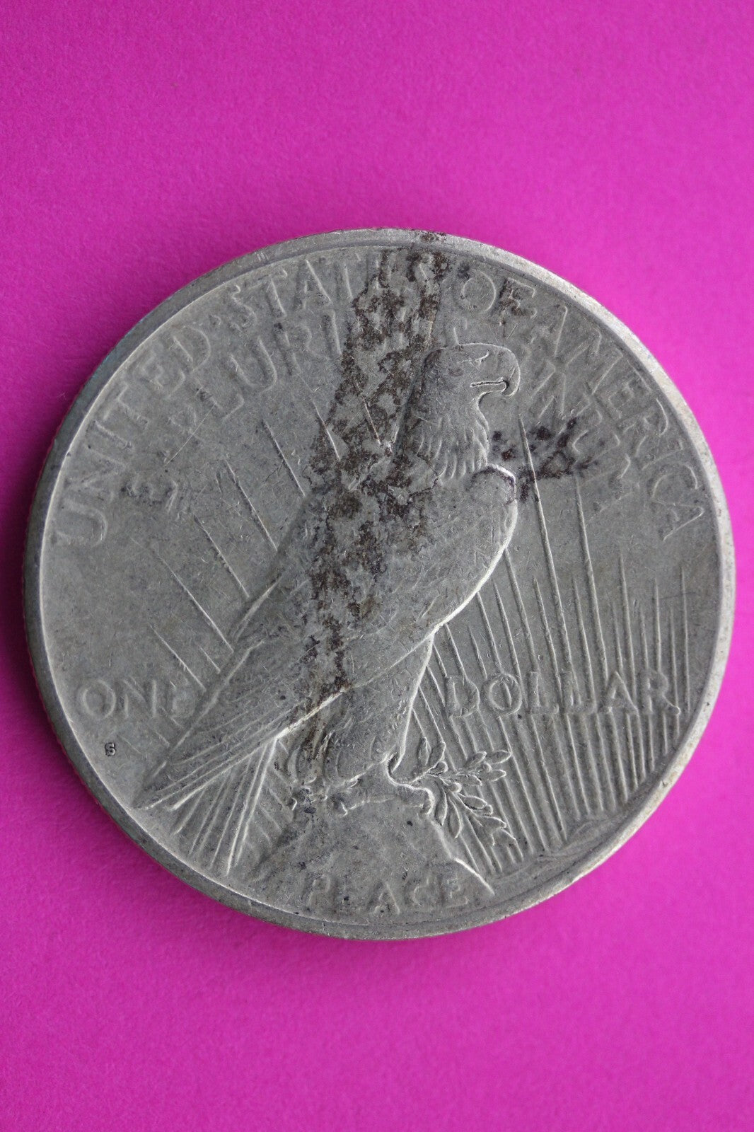 High Grade 1926 S Peace Silver Dollar LIberty Coin Guaranteed Authentic 0346N